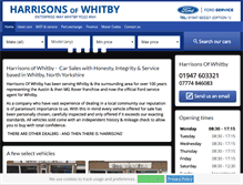 Tablet Screenshot of harrisonsofwhitby.co.uk